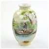 Image 1 : VTG ROYAL BAYREUTH 1794 BAVARIA VASE - FISHERMAN