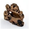 Image 3 : VTG CHINESE HAND CARVED SOAPSTONE BRUSH POT