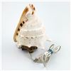 Image 16 : HORNED HELMET SEASHELL LAMP ALA MAKANA HAWAII