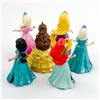 Image 2 : 6 DISNEY PRINCESS POLLY POCKET MAGIC CLIP DOLLS