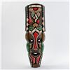 Image 1 : HAND CRAFTED MASK WOOD CARVING WALL DECOR