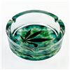 Image 3 : LARGE WEED LEAF CIGARETTE OR CIGAR GLASS ASHTRAY