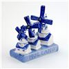 Image 1 : VTG EH HAND PAINTED DELFT BLUE COLOUR WINDMILLS