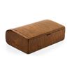 Image 2 : VINTAGE WOOD WOODEN BOX WITH HINGED LID
