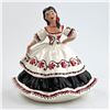 Image 2 : CERAMIC WOMAN FIGURINE - UKRAINIAN MOTIF DRESS