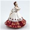 Image 1 : CERAMIC WOMAN FIGURINE - UKRAINIAN MOTIF DRESS