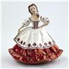 Image 2 : CERAMIC WOMAN FIGURINE - UKRAINIAN MOTIF DRESS