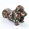 Image 2 : BASSETT HOUND DOG ART SCULPTURE - FABRIC MACHE