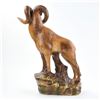 Image 8 : HAND MADE CERAMIC BIGHORN SHEEP RAM FIGURINE