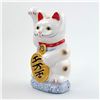 Image 2 : JAPANESE LUCKY CHARM MANEKI NEKO BECKONING CAT