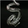 Image 8 : LARGE HAND BLOWN STUDIO ART GLASS SCULPTURE