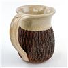 Image 6 : VTG RUSS BALDWIN 1988 TREE BARK POTTERY PITCHER