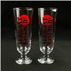 Image 2 : ARROGANT BASTARD ALE BEER ALCOHOL GLASSES X 2