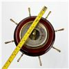 Image 4 : FLORN SHIPS WHEEL BAROMETER - MADE IN GERMANY