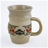 Image 8 : TWO HANDMADE SIKSIKA FIRST NATIONS COFFEE MUGS