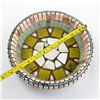 Image 8 : VINTAGE MOSAIC TILE PLANT POT DRIP TRAY SAUCER