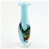 Image 1 : BLOWN ART GLASS VASE - DALIAN SNOWFLAKE GLASS