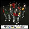 Image 1 : 2018 FIFA WORLD CUP RUSSIA - COCA COLA GLASSES X 4