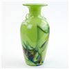 Image 1 : BLOWN ART GLASS VASE - DALIAN SNOWFLAKE GLASS