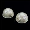 Image 2 : IGLOO SHAPED POTTERY SALT & PEPPER SHAKERS