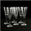 Image 1 : SET OF 6 MIKASA CHEERS 2OZ ETCHED CORDIAL GLASSES
