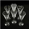 Image 2 : SET OF 6 MIKASA CHEERS 2OZ ETCHED CORDIAL GLASSES