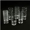Image 2 : SET OF 6 MIKASA CHEERS 2OZ ETCHED SHOT GLASSES