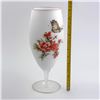 Image 9 : VTG NORLEANS 11.25” SATIN FROSTED BUTTERFLY VASE