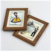Image 1 : VINTAGE EMBROIDERED POSTCARDS BY ELSI GRUMIER