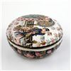 Image 2 : LIDDED PORCELAIN TRINKET JEWELRY DISH - FF MARK