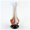 Image 2 : VTG HAND BLOWN CONFETTI STYLE ART GLASS BUD VASE