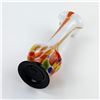 Image 8 : VTG HAND BLOWN CONFETTI STYLE ART GLASS BUD VASE