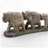 Image 5 : CARVED MARBLE STONE ELEPHANTS INCENSE HOLDERS