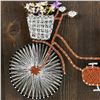 Image 2 : BICYCLE STRING ART WALL DECOR PLAQUE SCULPTURE