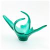 Image 1 : HAND MADE STUDIO ART GLASS CENTERPIECE BOWL