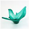 Image 2 : HAND MADE STUDIO ART GLASS CENTERPIECE BOWL