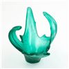 Image 6 : HAND MADE STUDIO ART GLASS CENTERPIECE BOWL