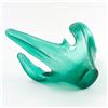 Image 8 : HAND MADE STUDIO ART GLASS CENTERPIECE BOWL