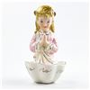 Image 1 : YOUNG GIRL PRAYING - HOLY WATER WALL SCULPTURE