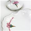 Image 8 : LIMOGES CASTEL FRANCE CANDLESTICKS & SHELL DISH