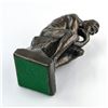Image 11 : BRONZE COLOR RODIN’S THE THINKER ART SCULPTURE