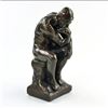 Image 7 : BRONZE COLOR RODIN’S THE THINKER ART SCULPTURE