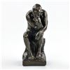 Image 8 : BRONZE COLOR RODIN’S THE THINKER ART SCULPTURE