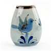 Image 3 : EL PALOMAR MEXICO TONALA FLORAL BIRD POTTERY
