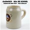 Image 1 : GARMISCH USA SKI SCHOOL WEST GERMANY BEER STEIN