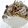 Image 2 : HAND BLOWN ART GLASS PUFFER FISH PAPERWEIGHT
