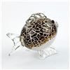 Image 8 : HAND BLOWN ART GLASS PUFFER FISH PAPERWEIGHT