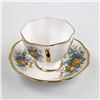 Image 3 : QUEEN ANNE HAPPY ANNIVERSARY TEA CUP & SAUCER
