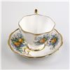 Image 4 : QUEEN ANNE HAPPY ANNIVERSARY TEA CUP & SAUCER