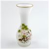 Image 1 : FROSTED SATIN FLOWER BUD VASE - JAPANESE THEME
